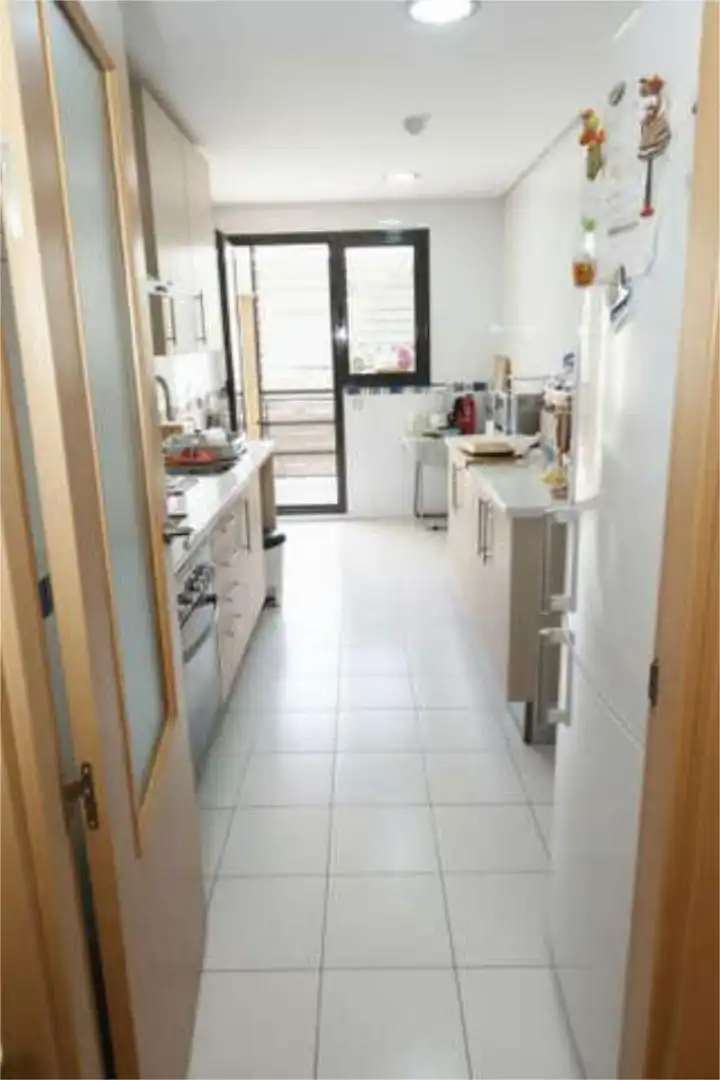 Piso en venta en Centro Cocina de Piso en venta en Rivas-Vaciamadrid con Calefacción, Jardín privado y Terraza
