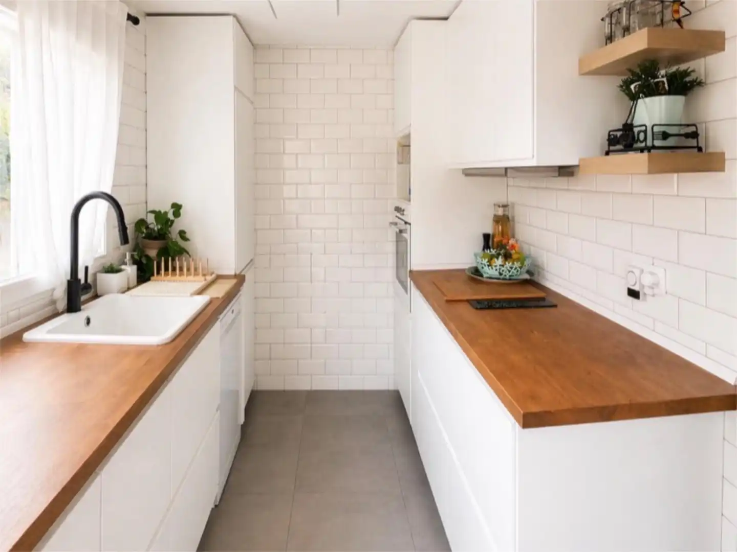 Küche von Einfamilien-Reihenhaus zum Verkauf in Cambrils mit Klimaanlage, Terrasse und Balkon