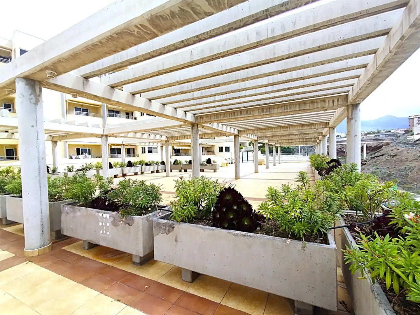 Piso en venta en Calle Aljibe, 11, Callao Salvaje - Playa Paraíso Terraza de Piso en venta en Adeje con Terraza y Piscina