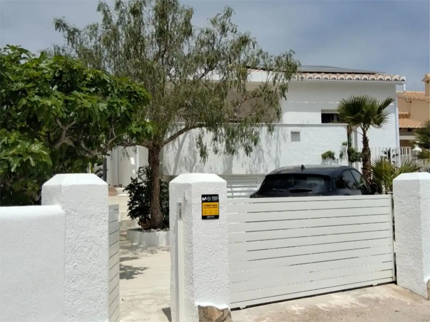 Vista exterior de Casa o chalet en venta en Benitachell / El Poble Nou de Benitatxell con Aire acondicionado, Calefacción y Jardín privado