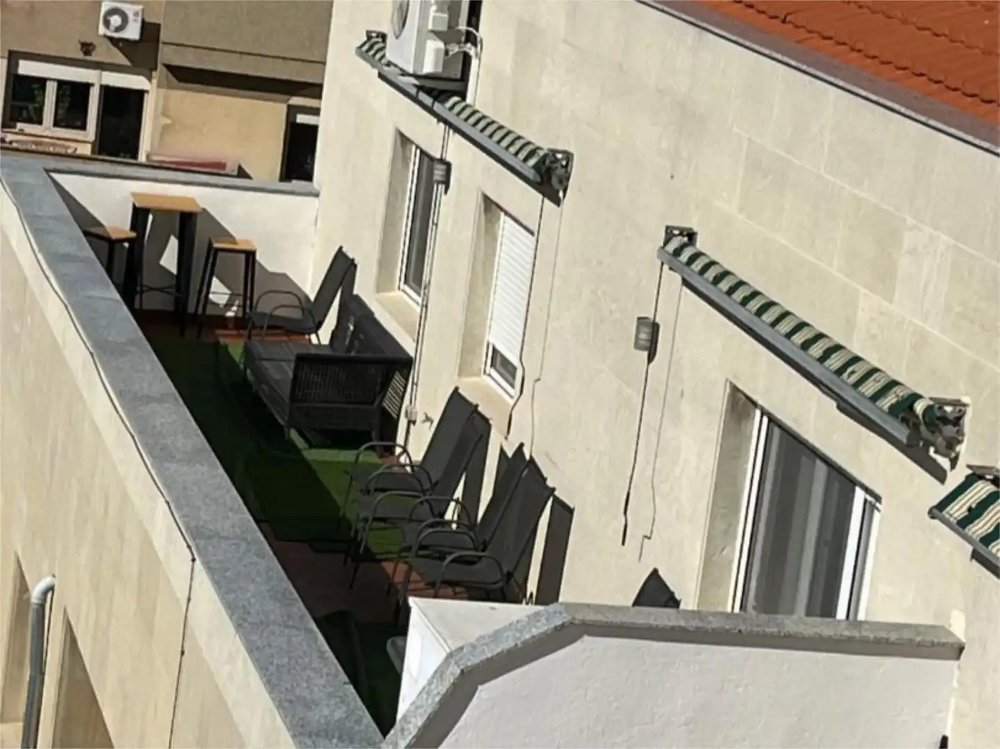 Terrasse von Dachboden zum Verkauf in Salamanca Capital mit Klimaanlage, Heizung und Parkett