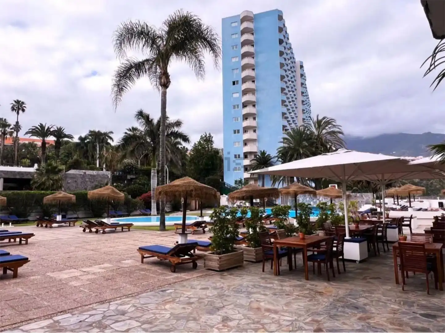 Piscina de Apartament de lloguer en Los Realejos amb Terrassa, Piscina i Moblat