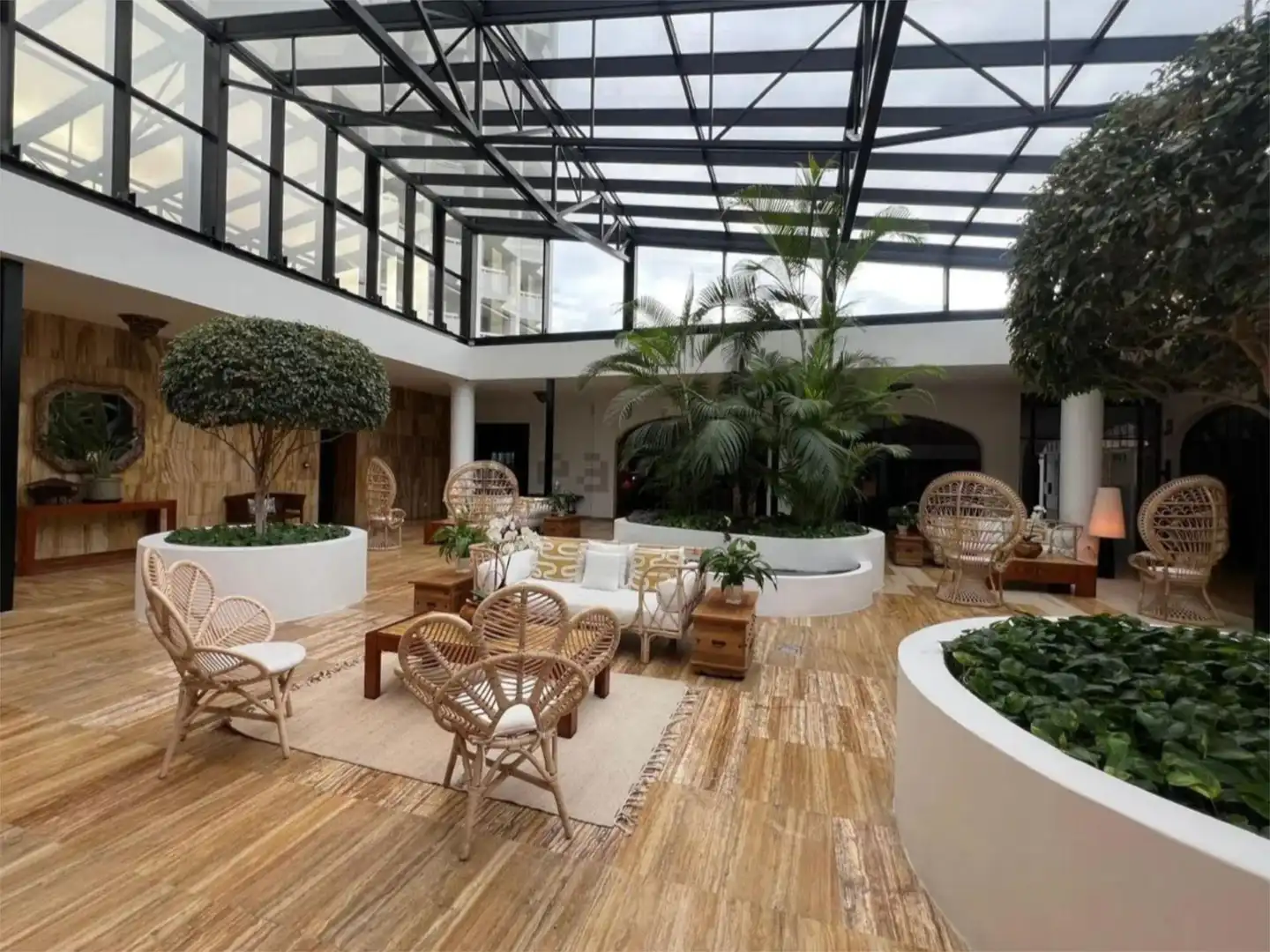 Terrassa de Apartament de lloguer en Los Realejos amb Terrassa, Piscina i Moblat