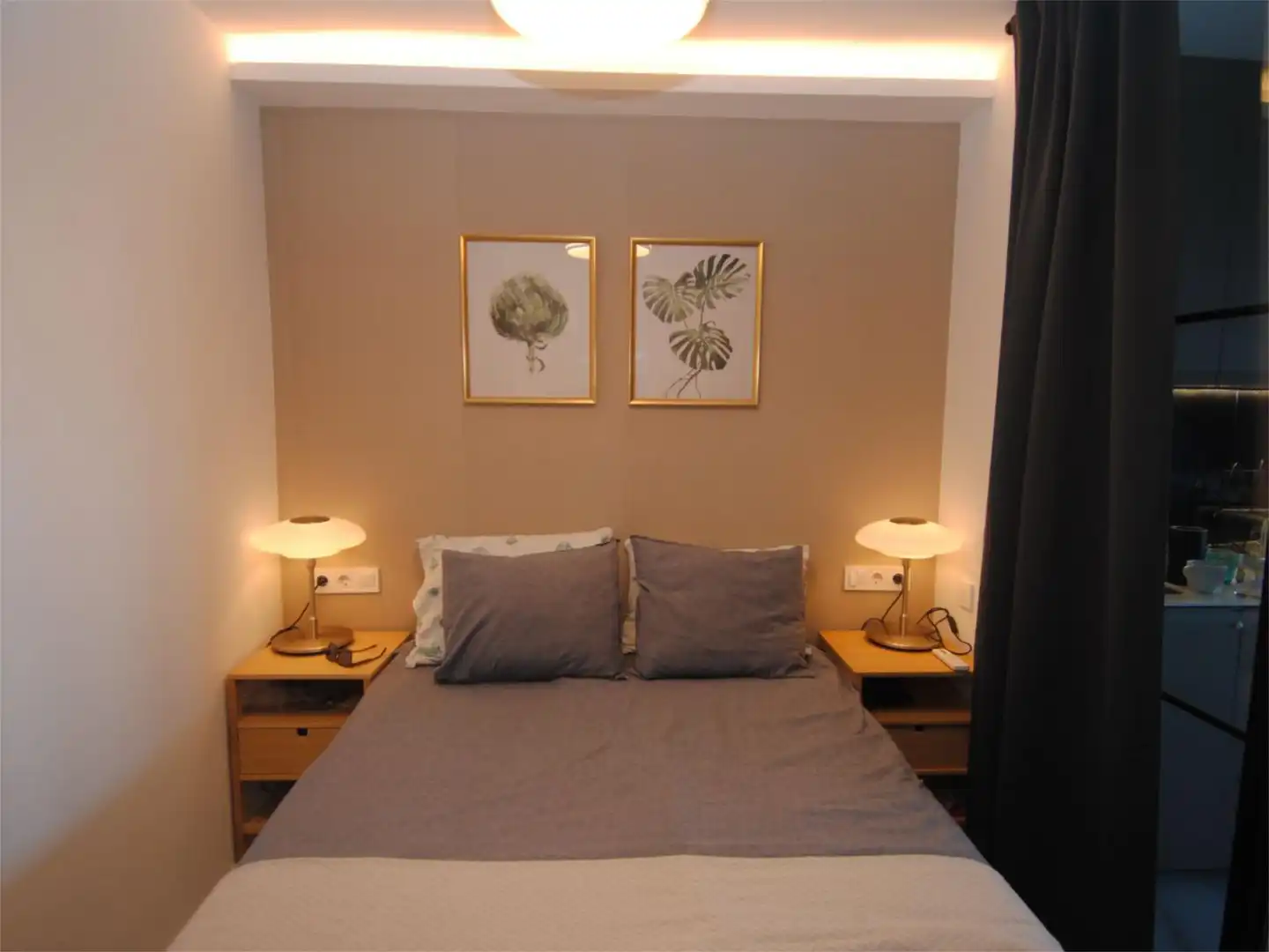 Dormitori de Apartament de lloguer en Los Realejos amb Terrassa, Piscina i Moblat