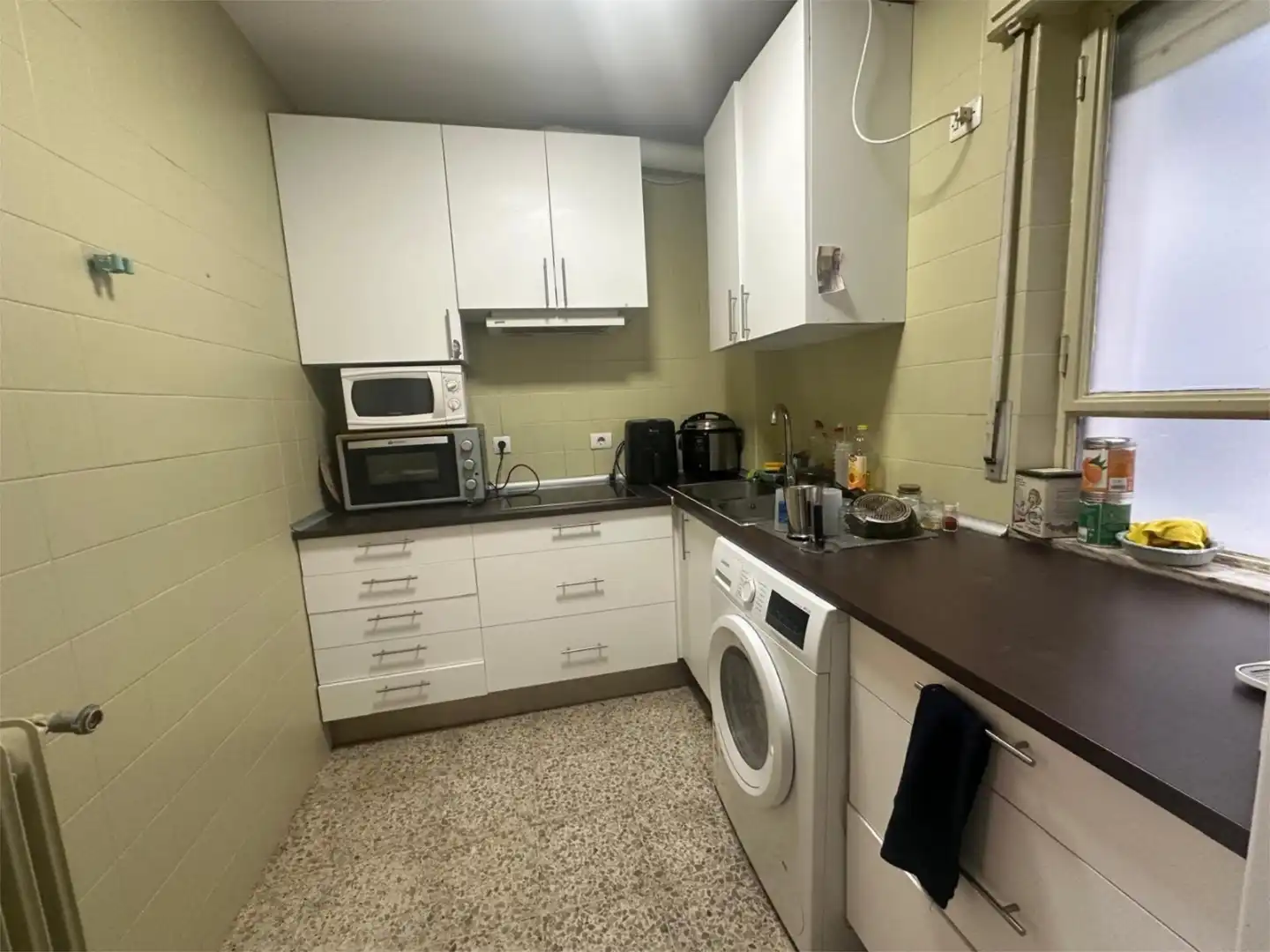 Kitchen of Flat for rent in Salamanca Capital  with Heating, Parquet flooring and Furnished