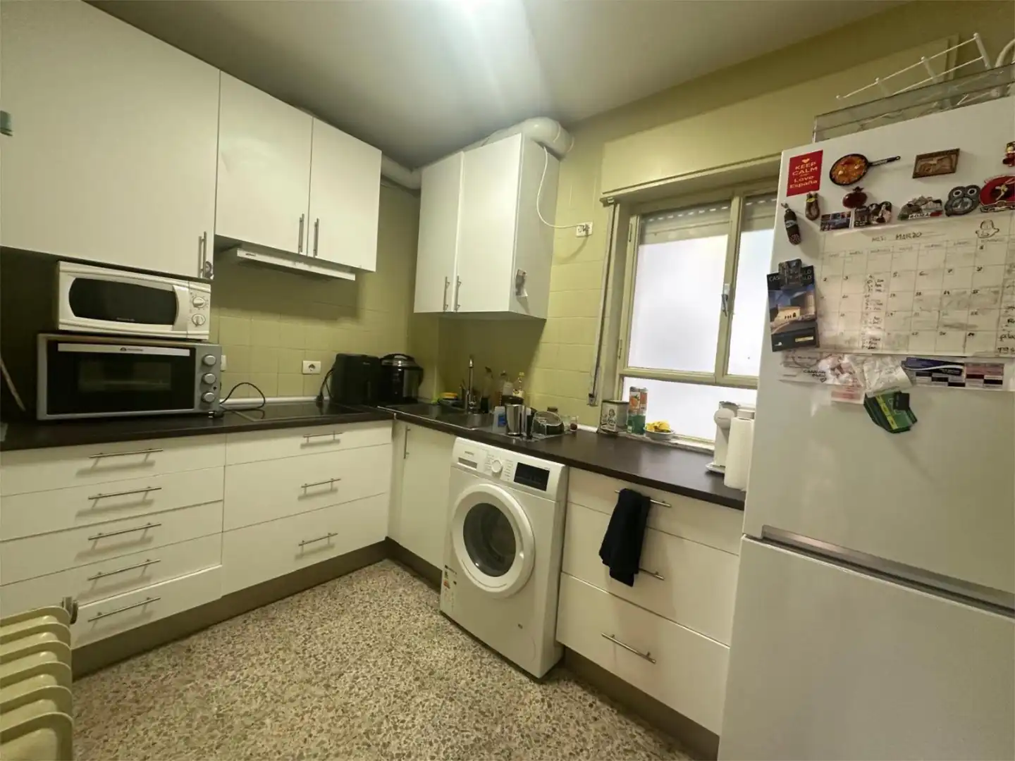 Wohnung zur Miete in Calle María Auxiliadora, 64, Garrido Sur Küche von Wohnung zur Miete in Salamanca Capital mit Balkon