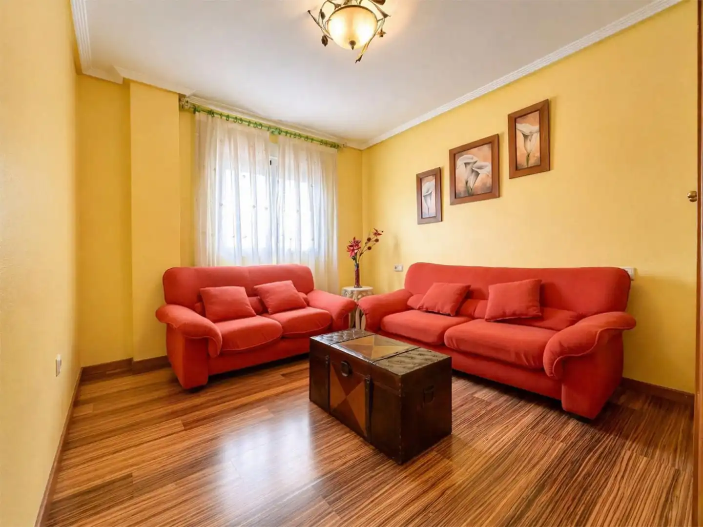 Flat for sale in Calle Mayor, 124, Sangonera la Verde Living room of Flat for sale in Murcia with Parquet flooring, Storage room and Furnished