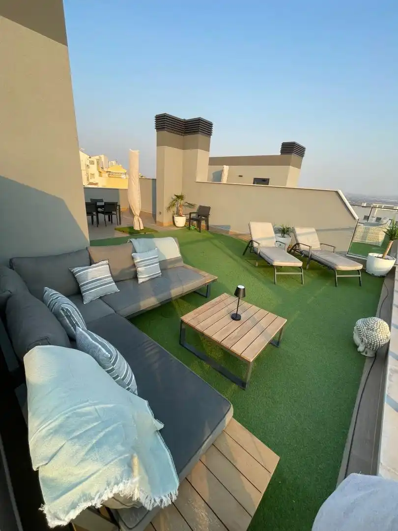 Piso en venta en Calle Canarias, 6-2, Monte y Mar Terraza de Piso en venta en Santa Pola con Aire acondicionado, Terraza y Piscina