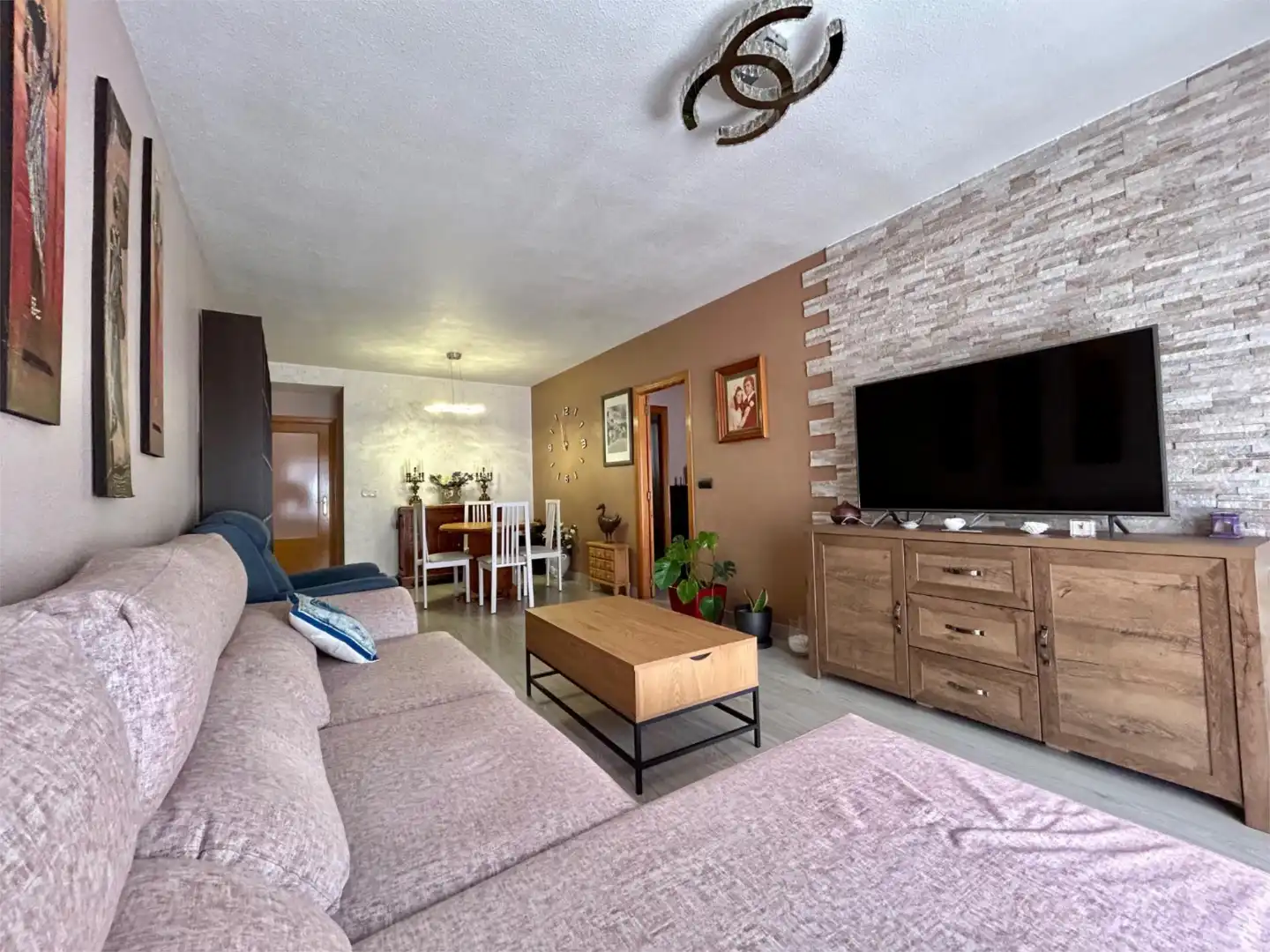 Living room of Flat for sale in La Nucia  with Air Conditioner