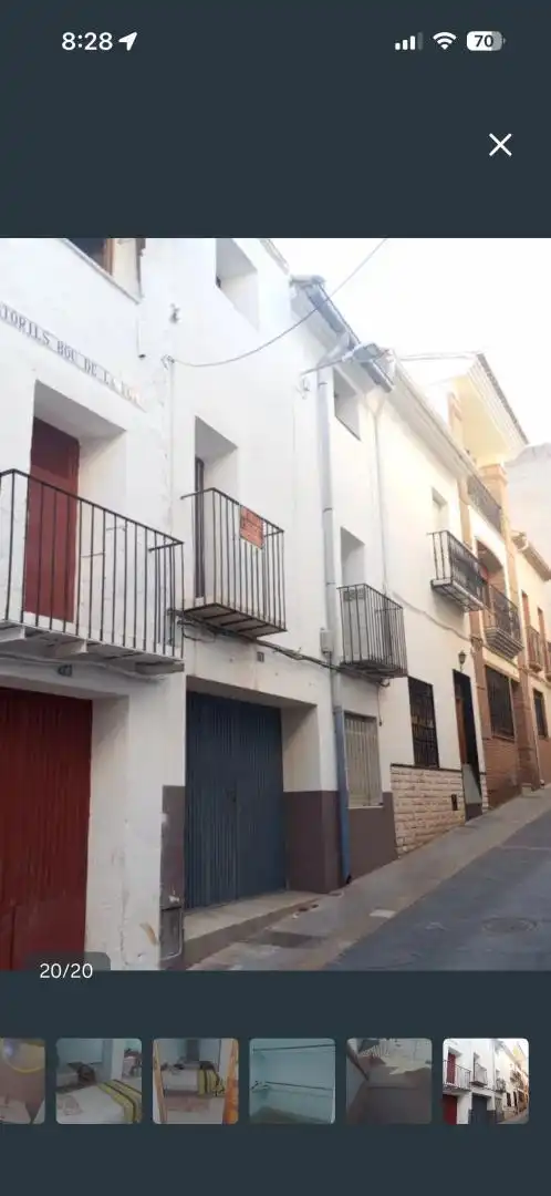 Casa adosada en venta en Carrer Sant Salvador, 38, Artana Terraza de Casa adosada en venta en Artana con Balcón