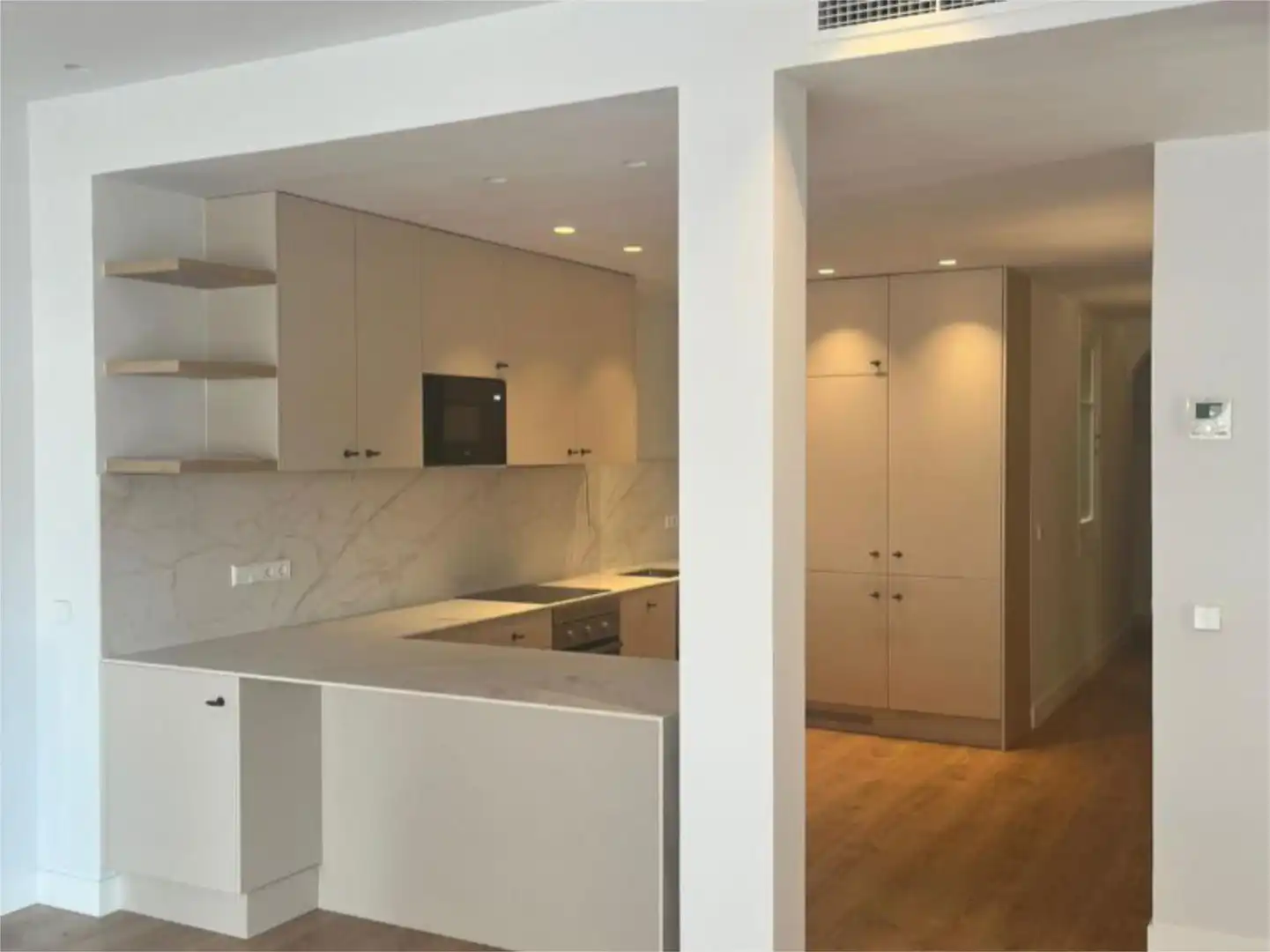 Wohnung zur Miete in Calle de Goya, 15c, Recoletos Küche von Wohnung zur Miete in Madrid Capital mit Terrasse
