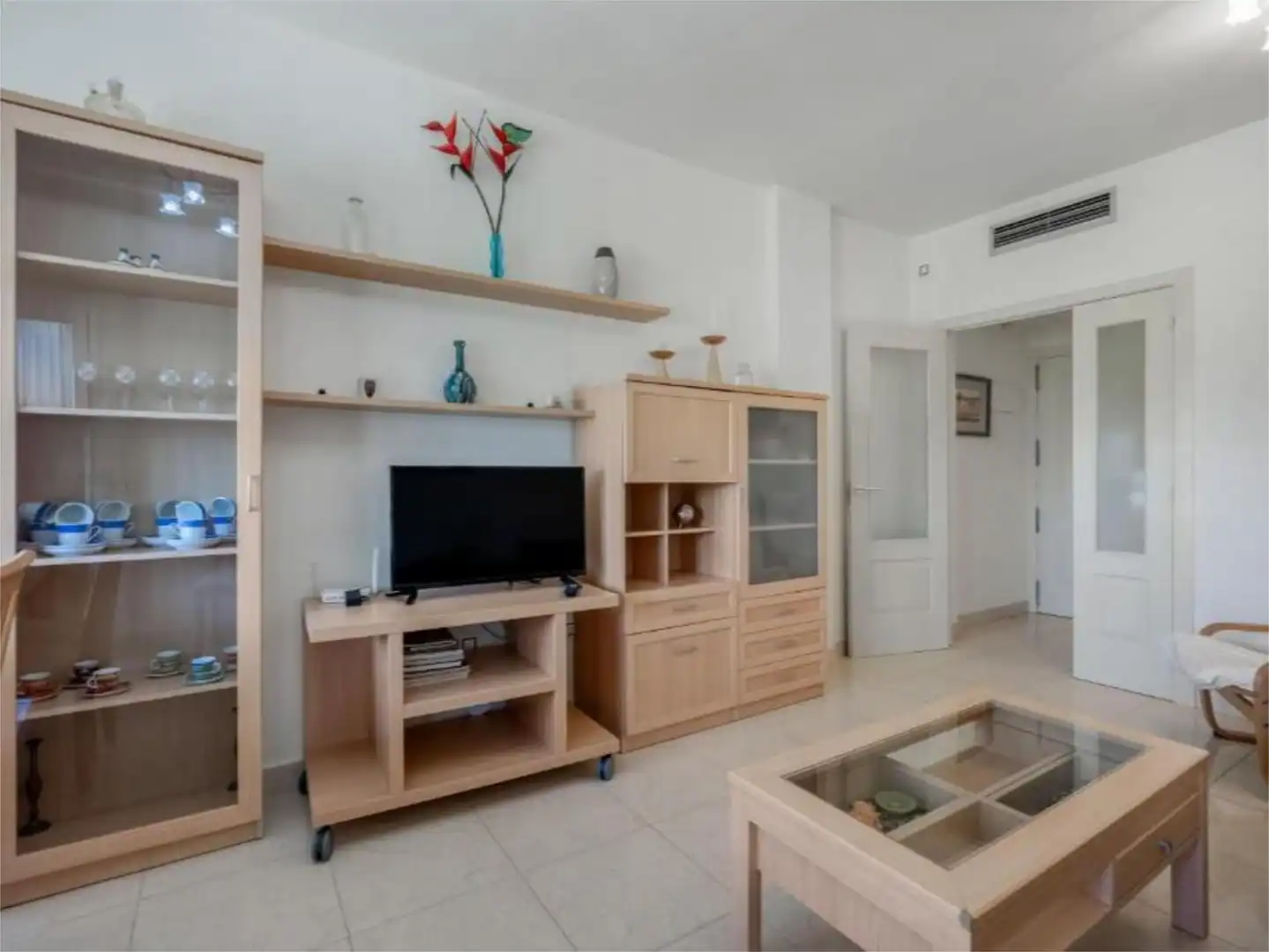 Flat for rent in Avenida Reina Sofía, 15, Costa Ballena Golf Living room of Flat for rent in Rota with Air Conditioner, Heating and Terrace