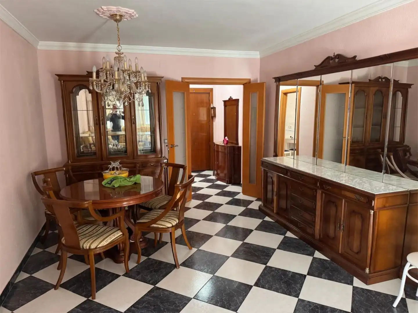 Dining room of Flat for rent in Málaga Capital  with Air Conditioner and Terrace