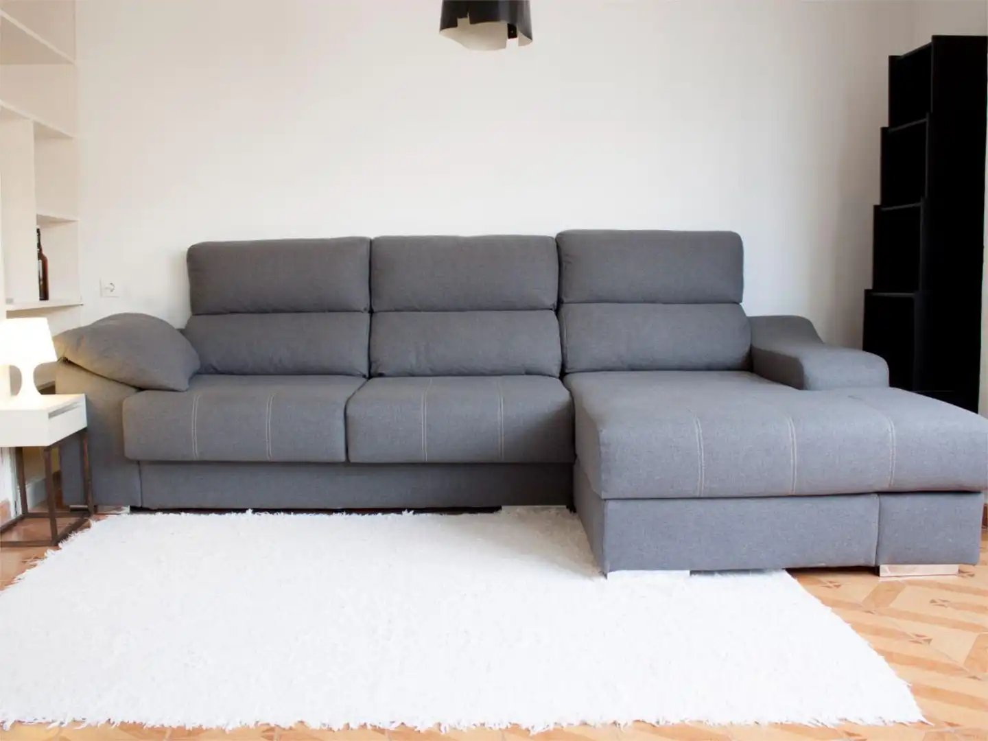 Sala d'estar de Pis de lloguer en Alicante / Alacant amb Aire condicionat, Calefacció i Moblat