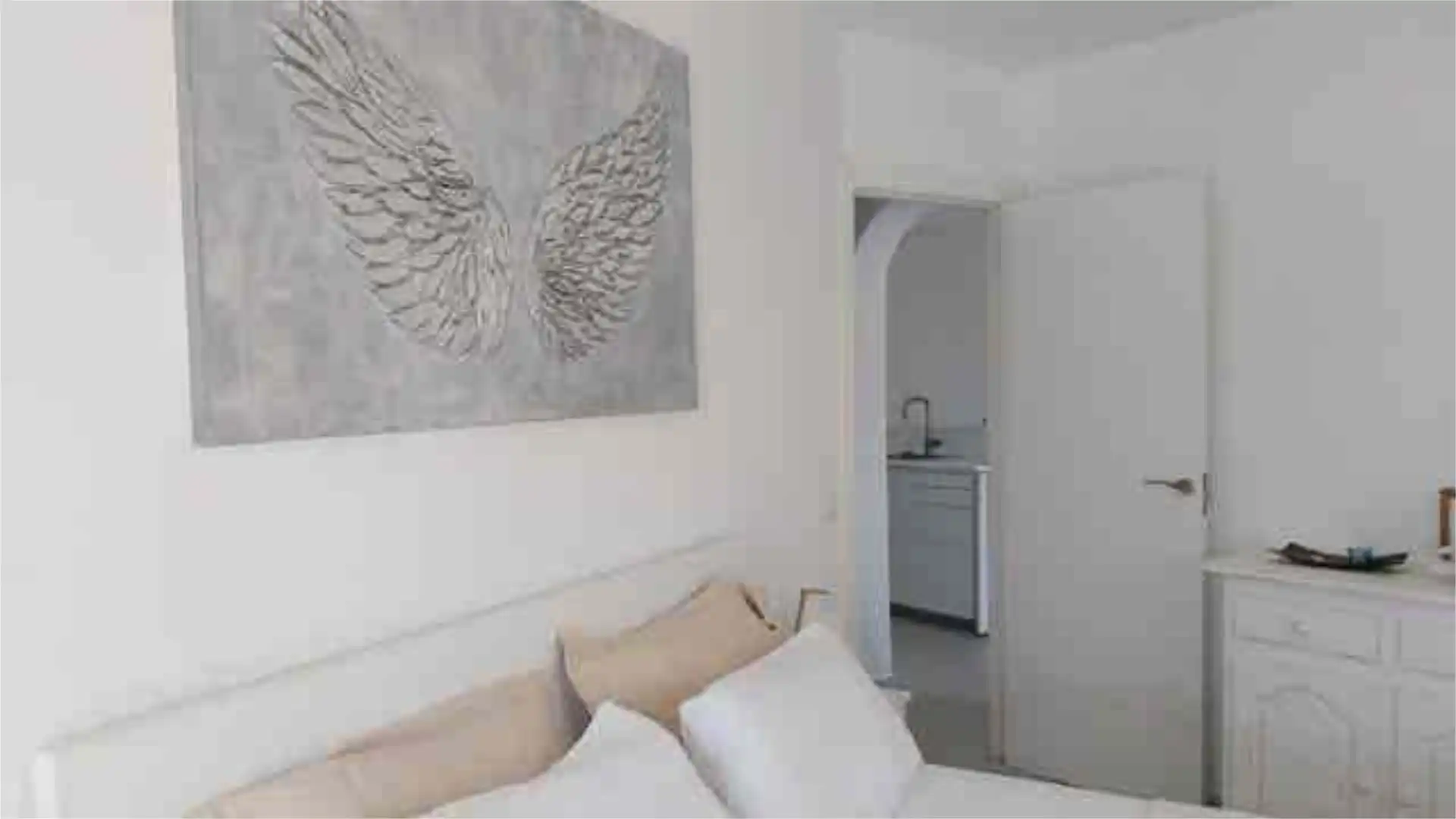 Habitación de Apartamento de alquiler en Alaior con Jardín privado, Piscina y Amueblado