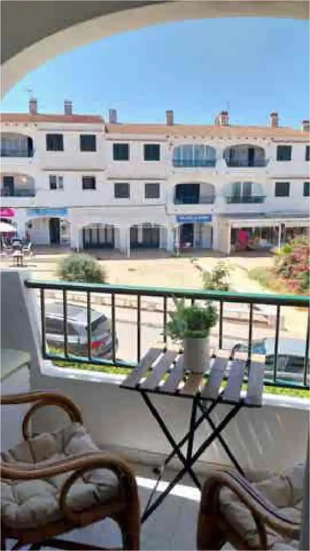 Vista exterior de Apartamento de alquiler en Alaior con Jardín privado, Piscina y Amueblado