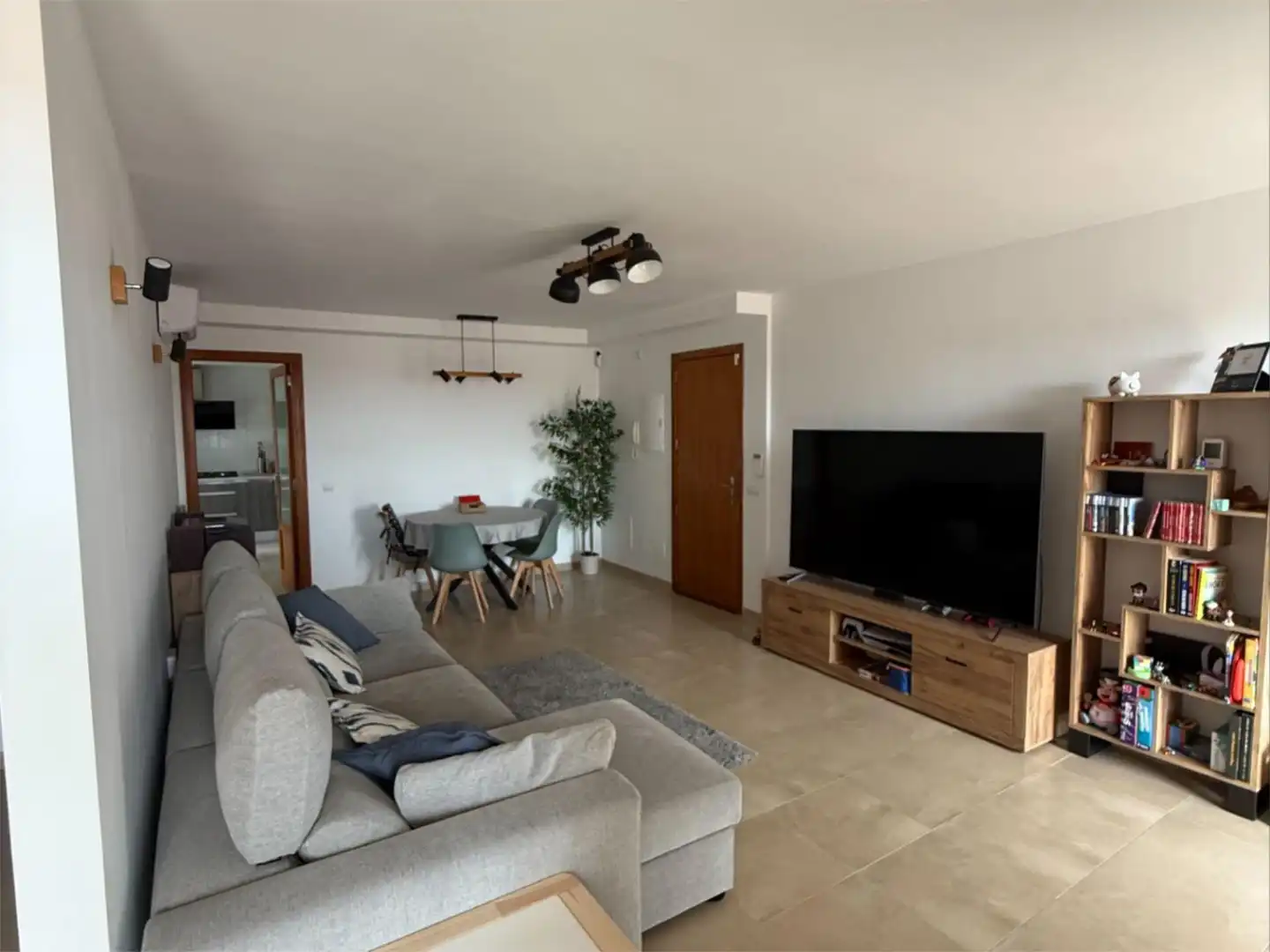 Living room of Flat for rent in Binissalem  with Air Conditioner and Terrace