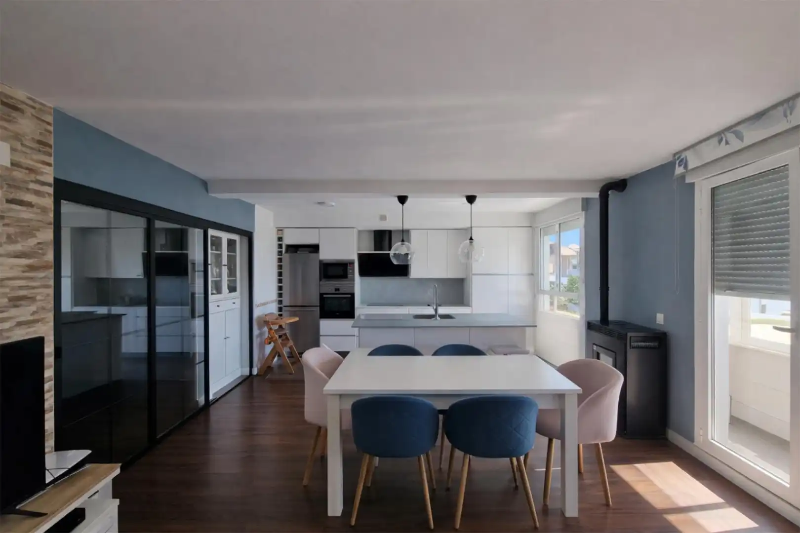 Comedor de Ático en venta en Castellanos de Moriscos con Calefacción, Parquet y Terraza