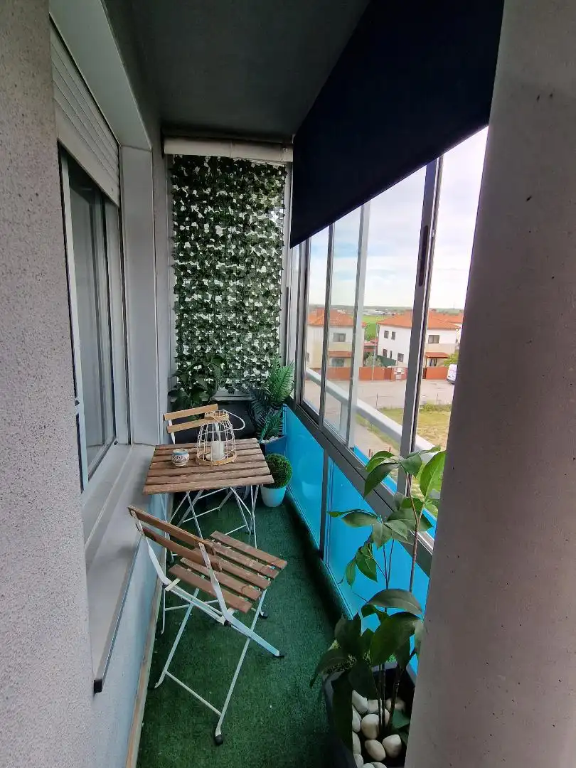 Terraza de Ático en venta en Castellanos de Moriscos con Calefacción, Parquet y Terraza