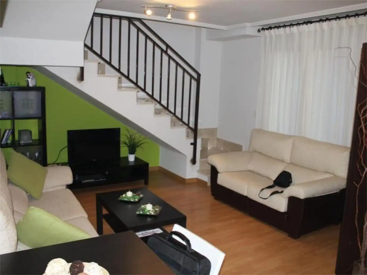 Sala de estar de Piso en venta en Numancia de la Sagra con Aire acondicionado, Calefacción y Amueblado