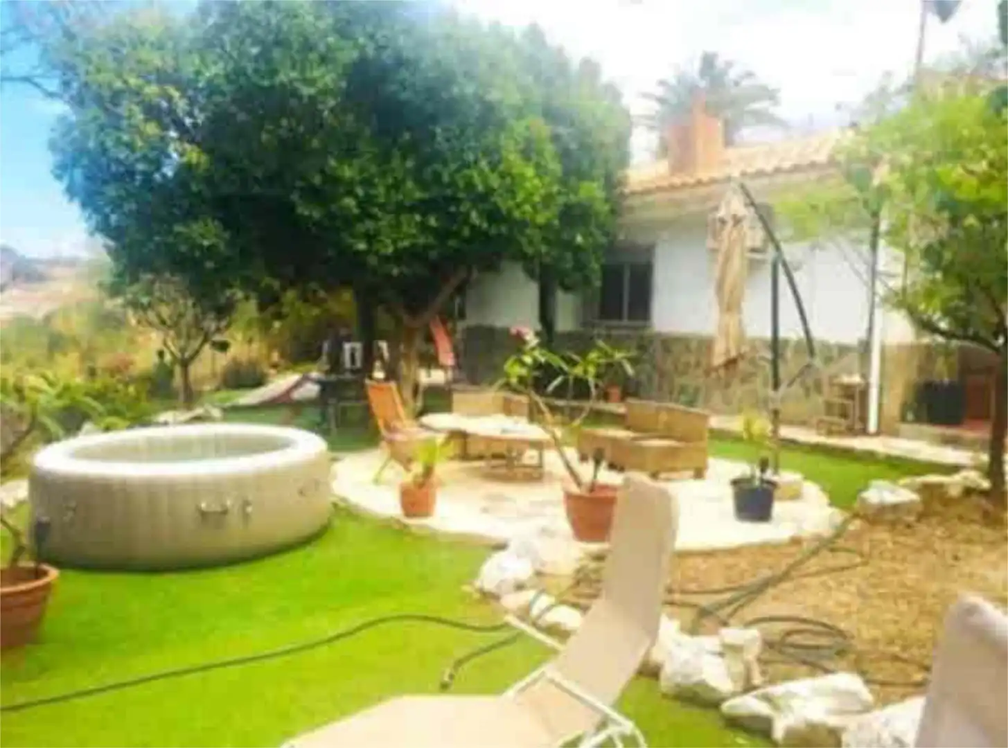 Jardí de Casa adosada en venda en Málaga Capital amb Terrassa