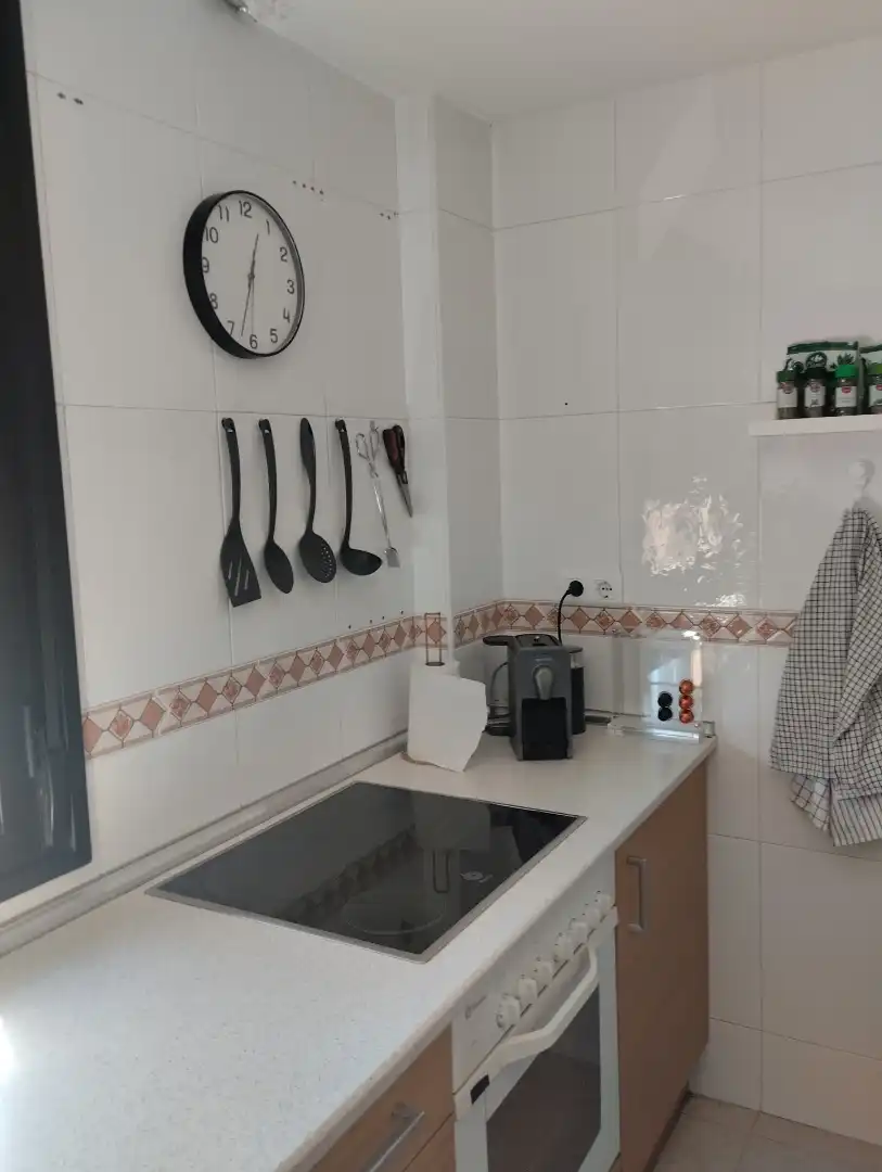 Küche von Maisonette zum Verkauf in Zaragoza mit Klimaanlage, Privatgarten und Parkett