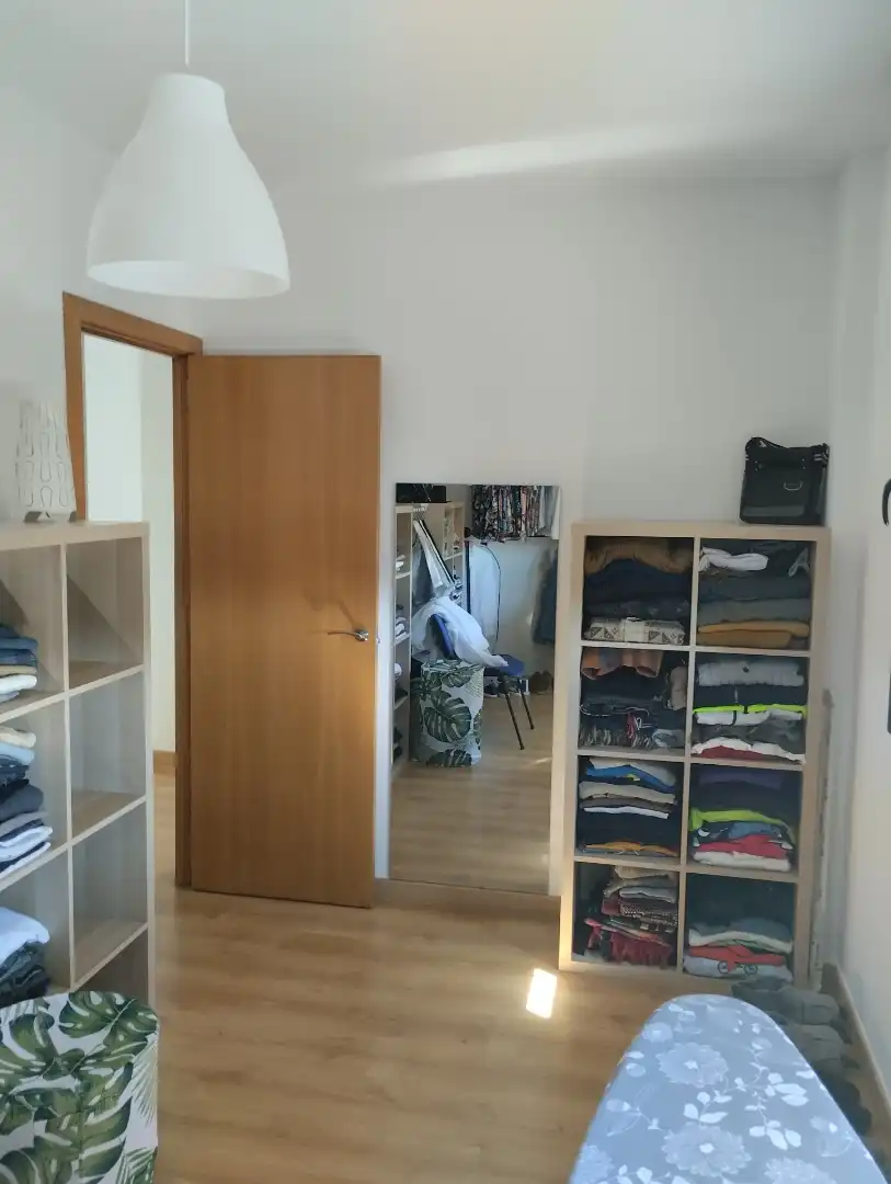 Schlafzimmer von Maisonette zum Verkauf in Zaragoza mit Klimaanlage, Privatgarten und Parkett