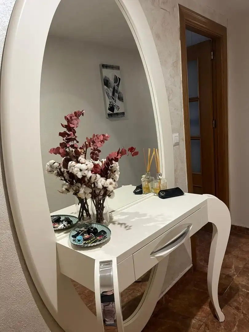 Schlafzimmer von Wohnung zur Miete in Ceutí mit Klimaanlage, Heizung und Möbliert