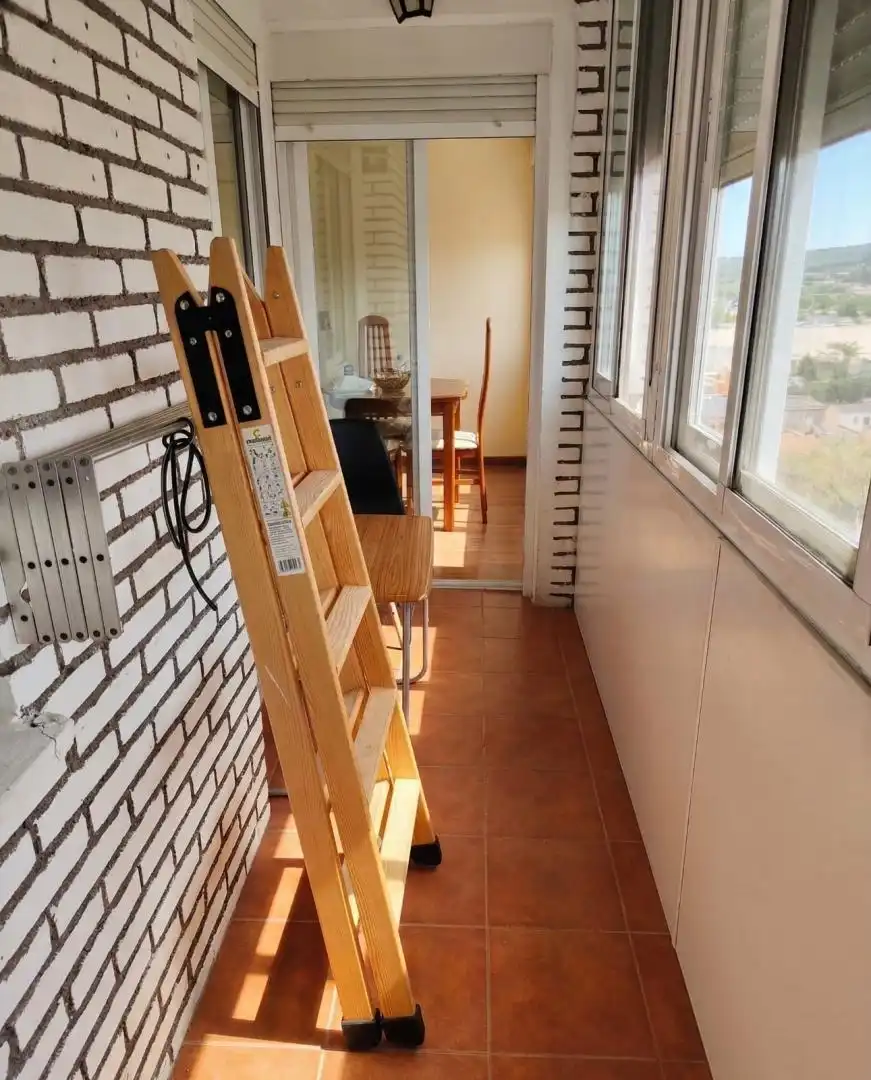 Flat for sale in Avenida de Francfort, 17, Ciudad 70 Balcony of Flat for sale in Coslada with Air Conditioner, Heating and Private garden