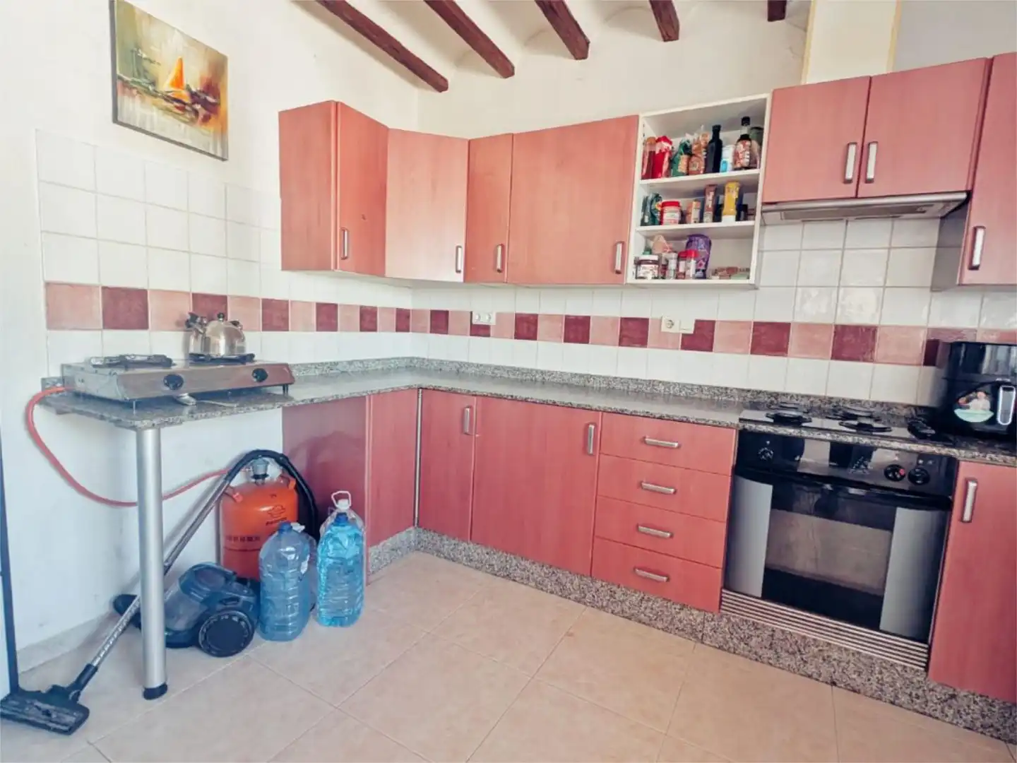 Piso en venta en Carrer Creu de la Cs, 2, Monóvar / Monòver Cocina de Piso en venta en Monóvar / Monòver con Jardín privado y Trastero