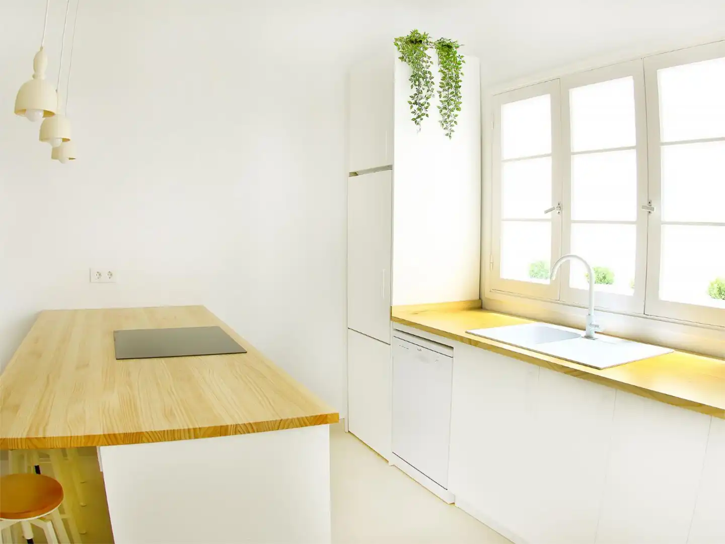 Piso de alquiler en Ifara - Las Mimosas Cocina de Piso de alquiler en Santa Cruz de Tenerife con Jardín privado, Amueblado y Videoportero