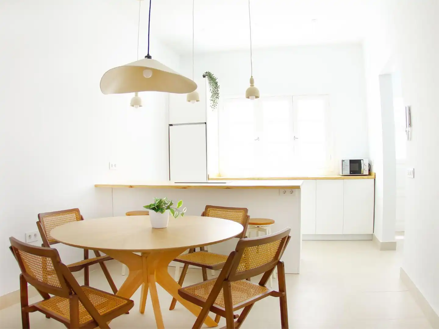 Piso de alquiler en Ifara - Las Mimosas Cocina de Piso de alquiler en Santa Cruz de Tenerife con Jardín privado, Amueblado y Videoportero