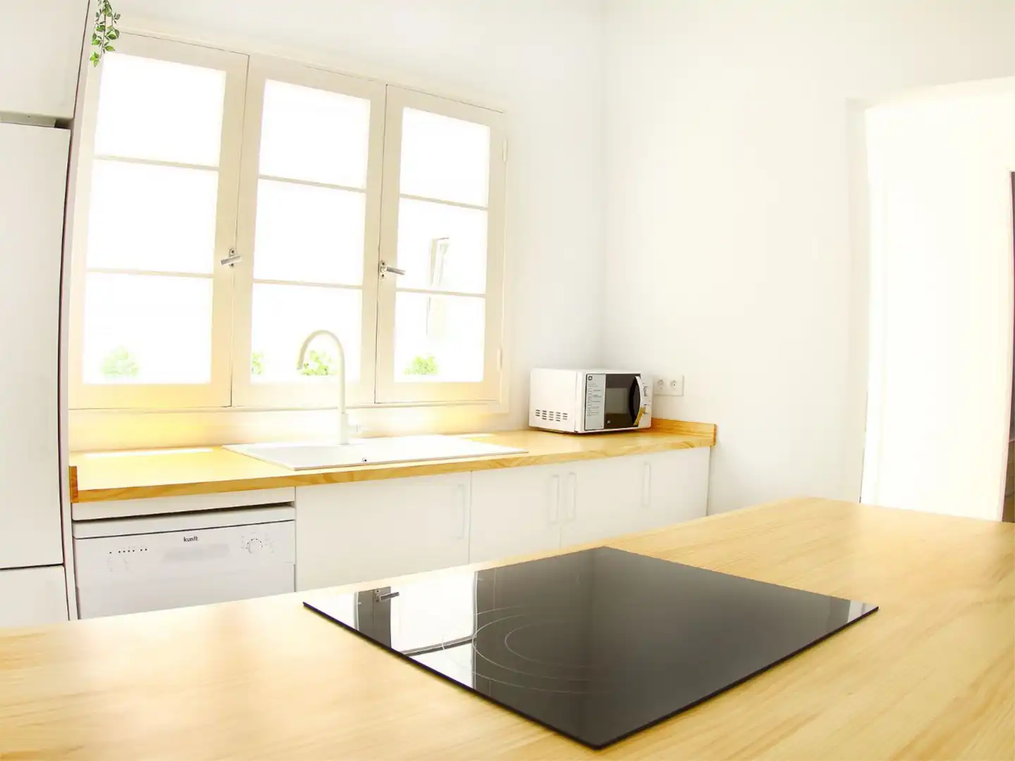 Piso de alquiler en Ifara - Las Mimosas Cocina de Piso de alquiler en Santa Cruz de Tenerife con Jardín privado, Amueblado y Videoportero