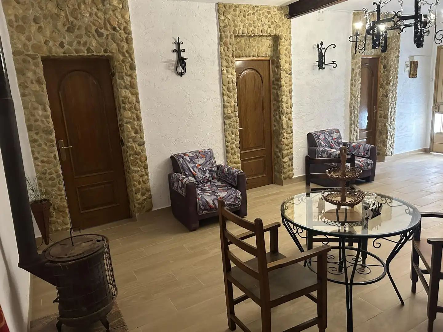 Esszimmer von Country house zur Miete in Villacarrillo mit Privatgarten, Terrasse und Schwimmbad