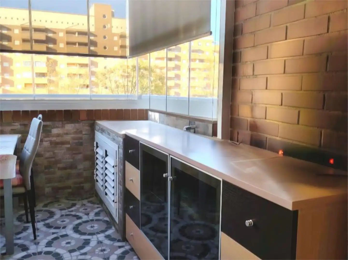 Cuina de Apartament en venda en Oropesa del Mar / Orpesa amb Aire condicionat, Terrassa i Piscina