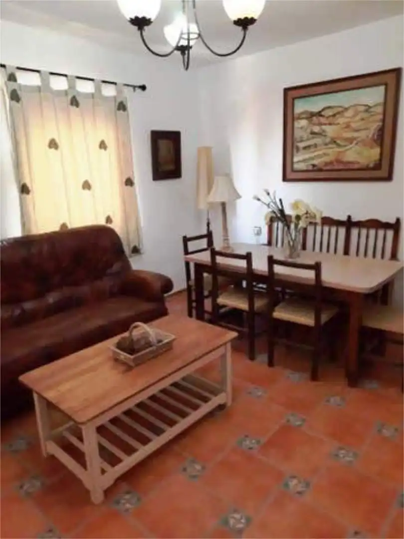 Living room of Flat for rent in Castilblanco  with Terrace and Furnished