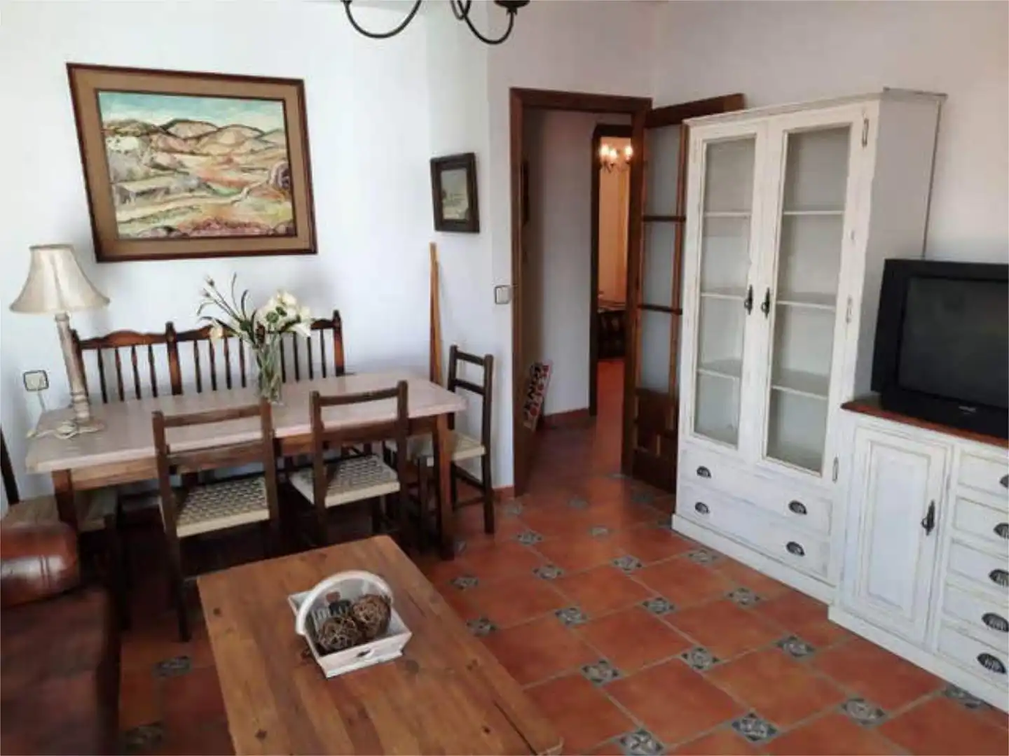 Dining room of Flat for rent in Castilblanco  with Terrace and Furnished