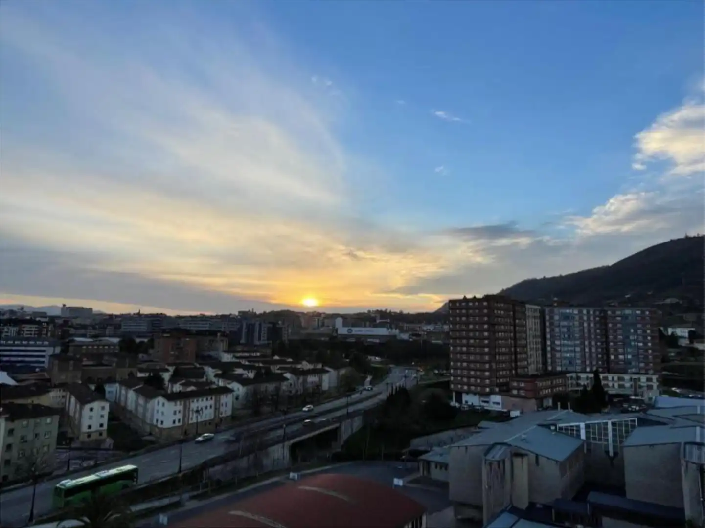 Exterior view of Flat for rent in Oviedo   with Heating, Parquet flooring and Terrace