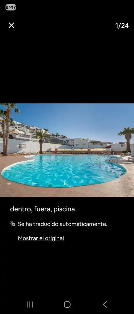 Schwimmbecken von Wohnungen zur Miete in Mogán mit Privatgarten, Terrasse und Schwimmbad