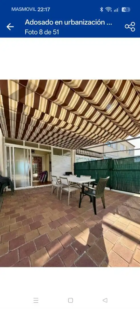 Terraza de Casa o chalet de alquiler en Oropesa del Mar / Orpesa con Jardín privado, Terraza y Piscina