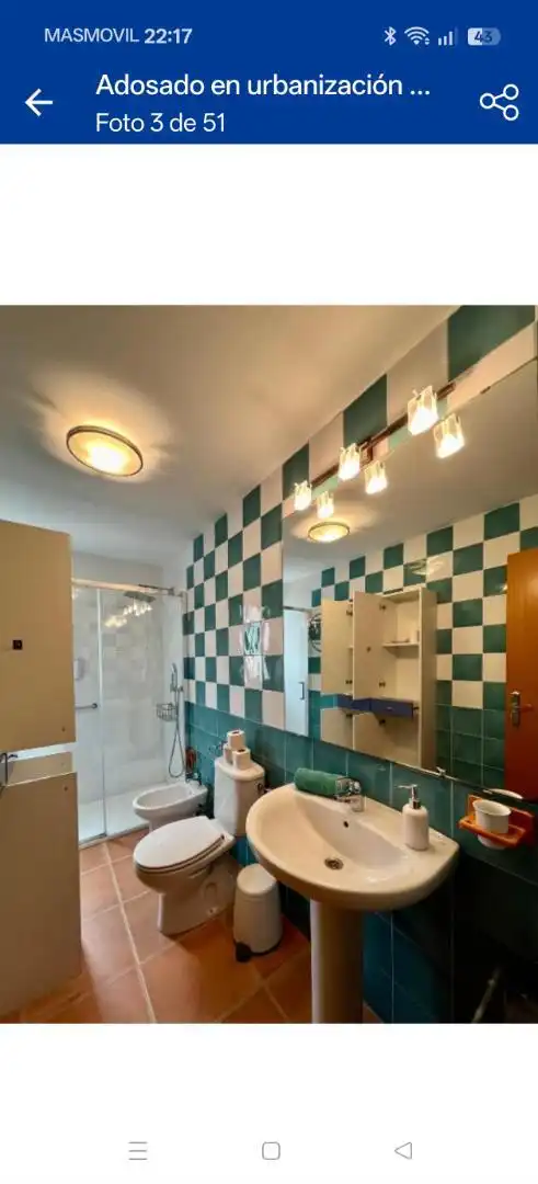 Baño de Casa o chalet de alquiler en Oropesa del Mar / Orpesa con Jardín privado, Terraza y Piscina