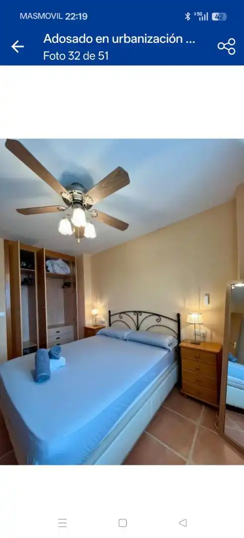 Habitación de Casa o chalet de alquiler en Oropesa del Mar / Orpesa con Jardín privado, Terraza y Piscina