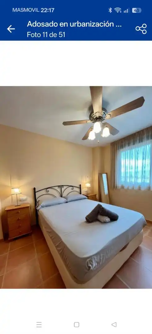 Habitación de Casa o chalet de alquiler en Oropesa del Mar / Orpesa con Jardín privado, Terraza y Piscina