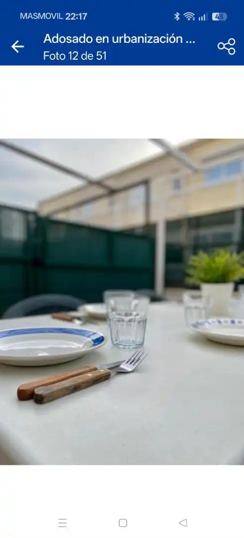 Terraza de Casa o chalet de alquiler en Oropesa del Mar / Orpesa con Jardín privado, Terraza y Piscina