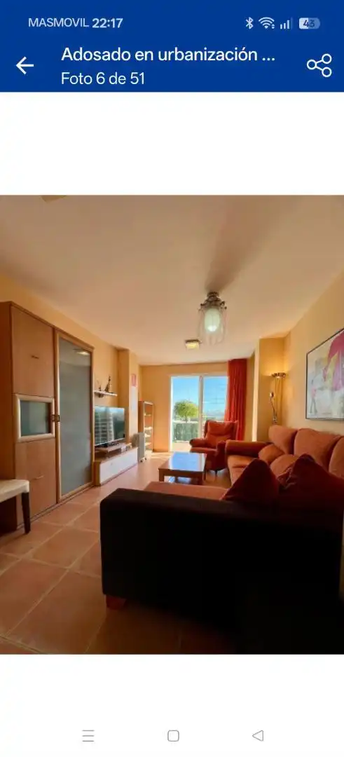 Sala de estar de Casa o chalet de alquiler en Oropesa del Mar / Orpesa con Jardín privado, Terraza y Piscina