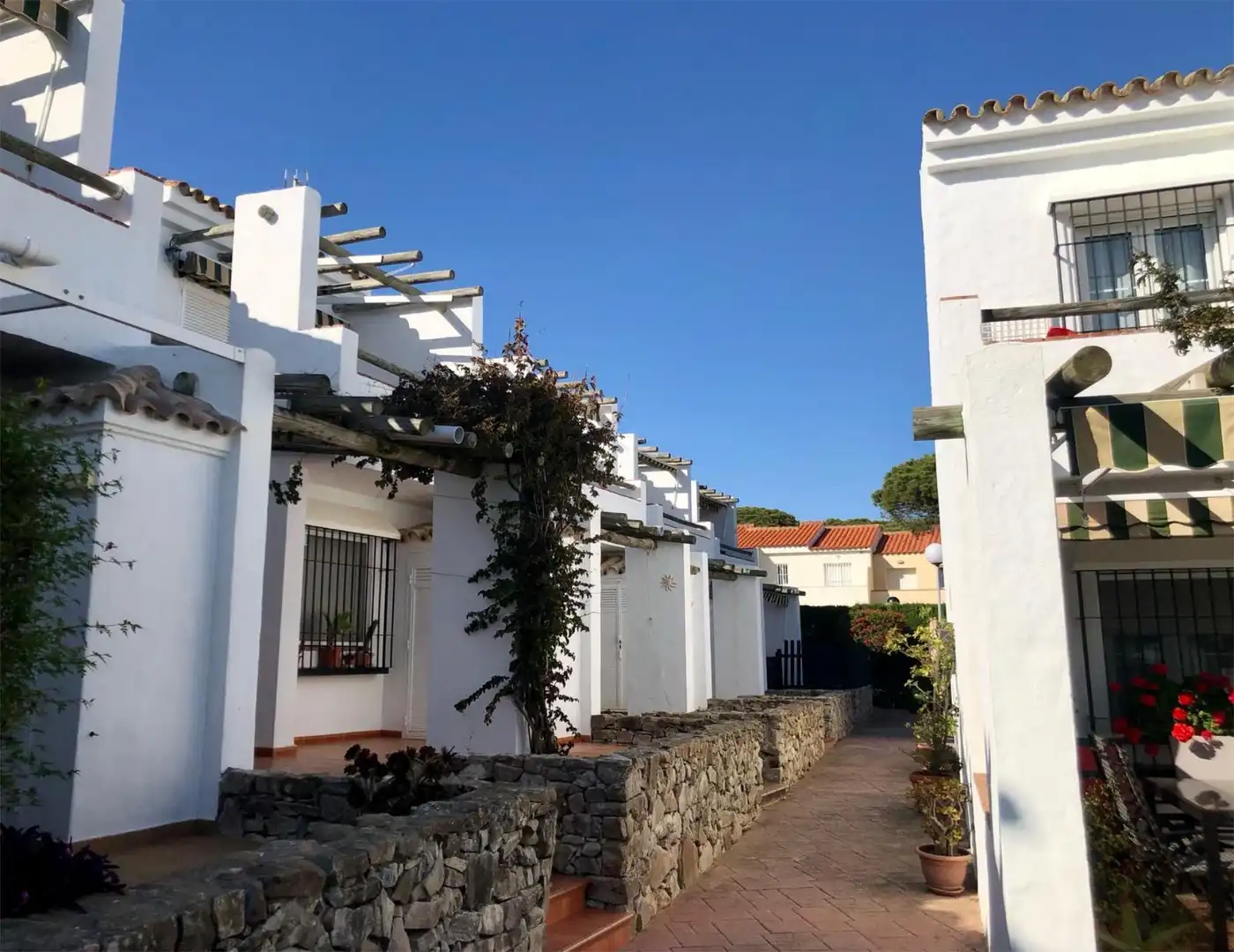 Apartamento de alquiler en Calle Asunción, 3, La Barrosa Vista exterior de Apartamento de alquiler en Chiclana de la Frontera con Calefacción, Terraza y Piscina