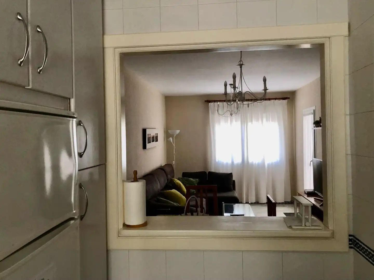 Apartamento de alquiler en Calle Asunción, 3, La Barrosa Sala de estar de Apartamento de alquiler en Chiclana de la Frontera con Calefacción, Terraza y Piscina