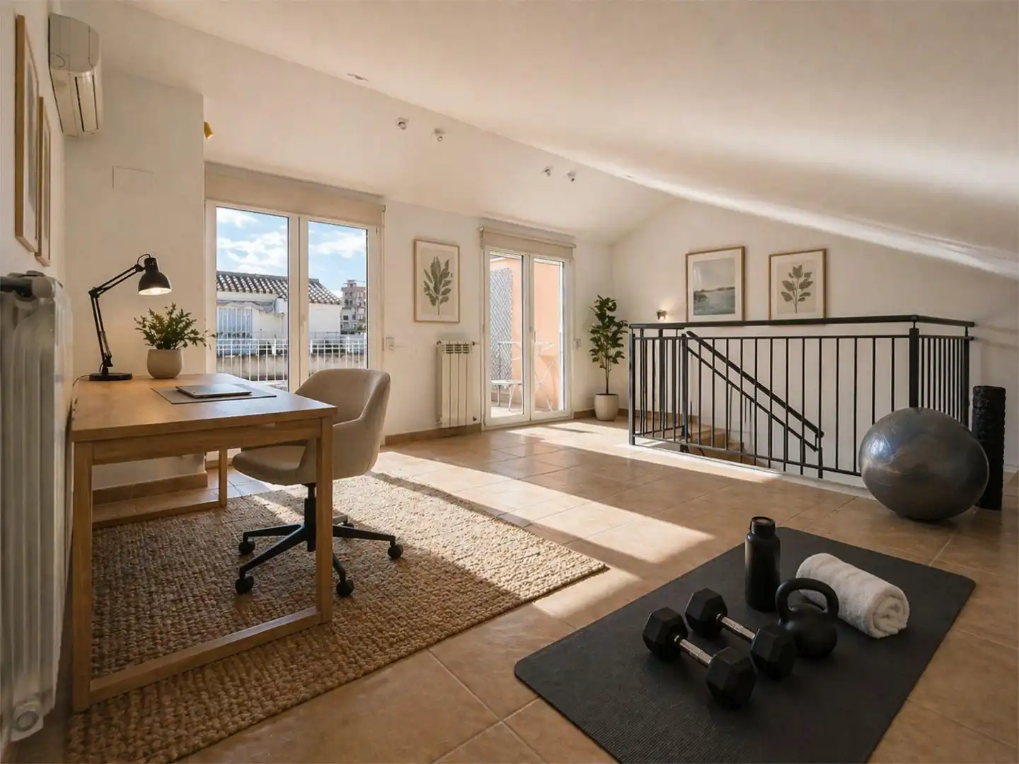 Sala de estar de Dúplex en venta en Valencia con Aire acondicionado, Calefacción y Terraza