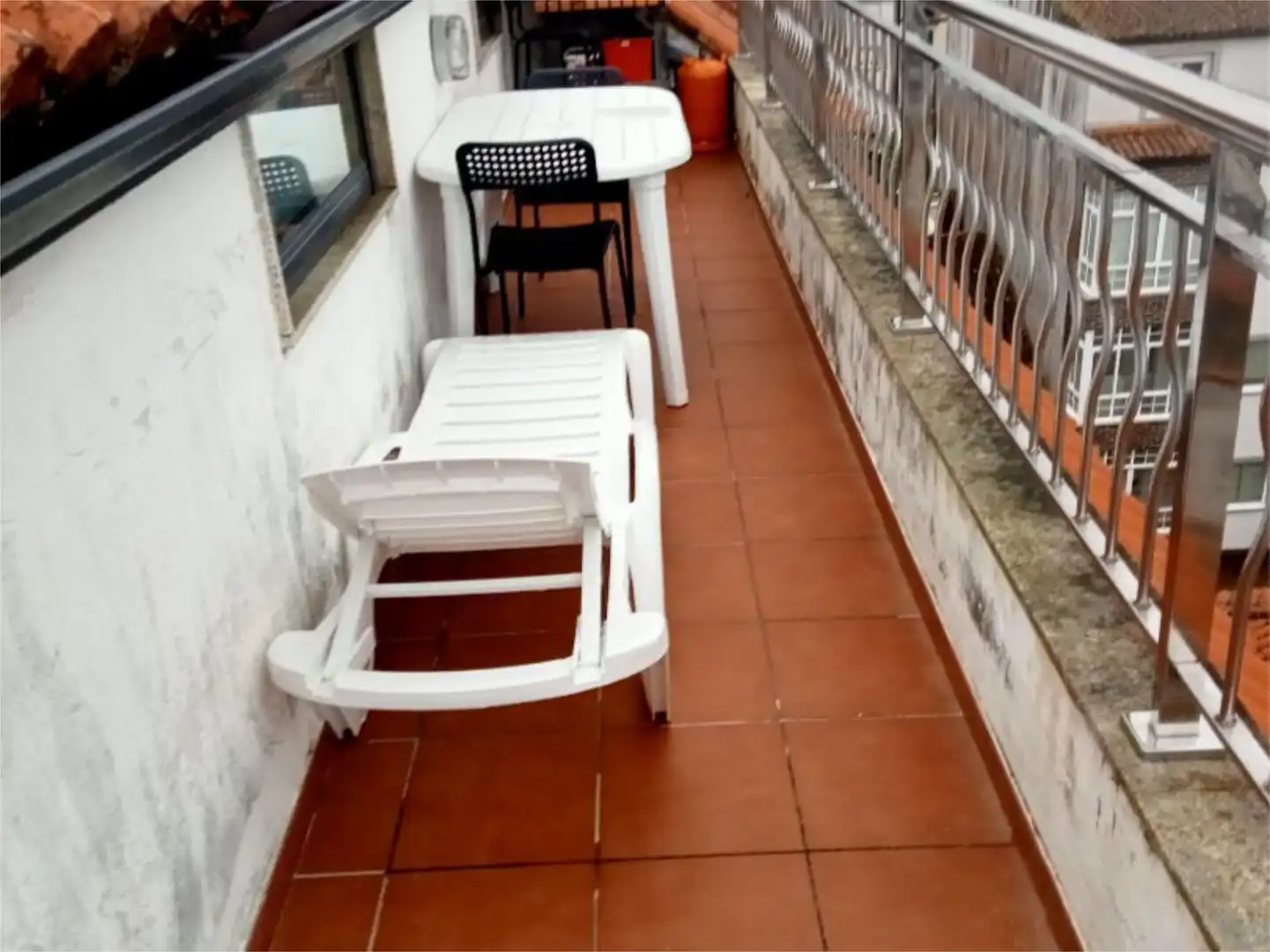 Balcony of Flat for sale in Negreira  with Heating, Parquet flooring and Terrace