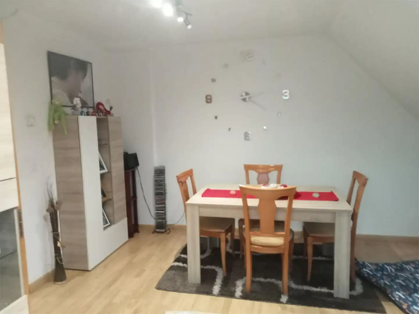 Dining room of Flat for sale in Negreira  with Heating, Parquet flooring and Terrace